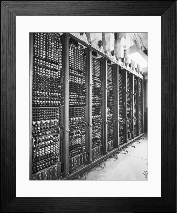 Framed Print : Vacuum Tubes of ENIAC Framed Print : Vacuum Tubes of ENIAC