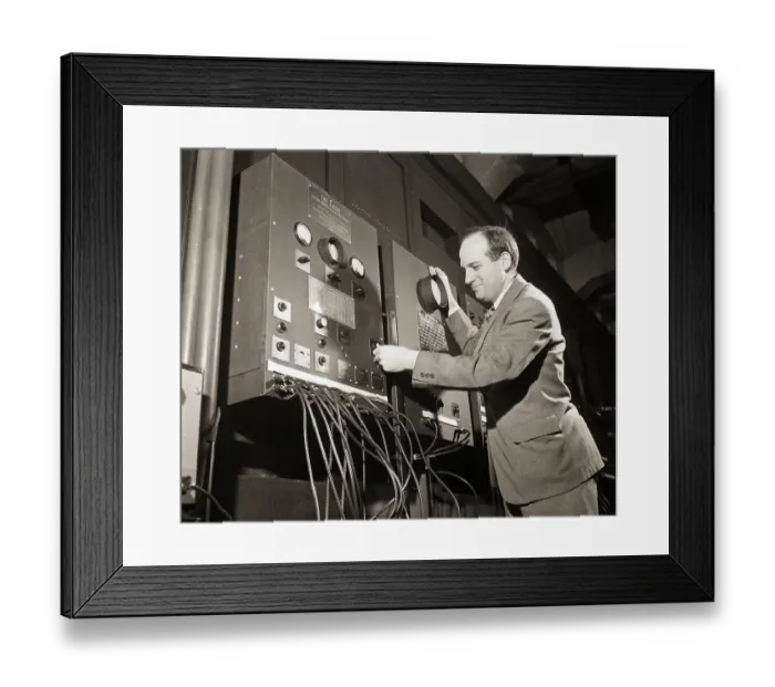 Framed Print : The Eniac's Tabulator And Printer, 1946 Framed Print : The Eniac's Tabulator And Printer, 1946