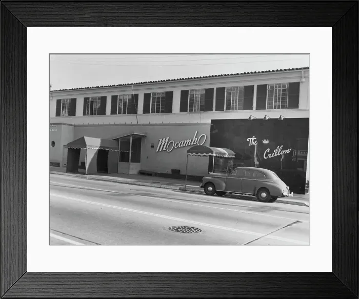 Framed Print : Mocambo & The Crillon Framed Print : Mocambo & The Crillon