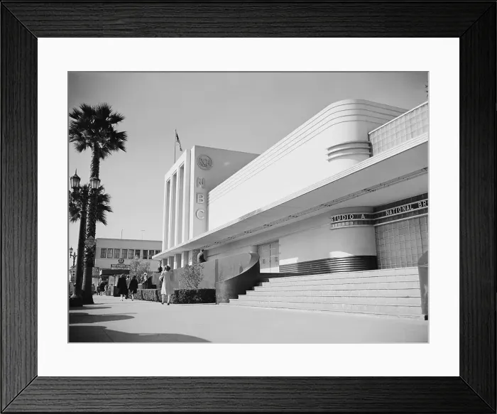 Framed Print : National Broadcasting Company Building Framed Print : National Broadcasting Company Building