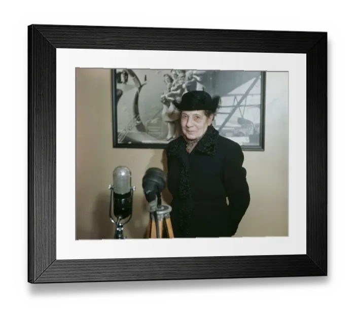 Framed Print : Portrait of Dr. Lise Meitner Framed Print : Portrait of Dr. Lise Meitner