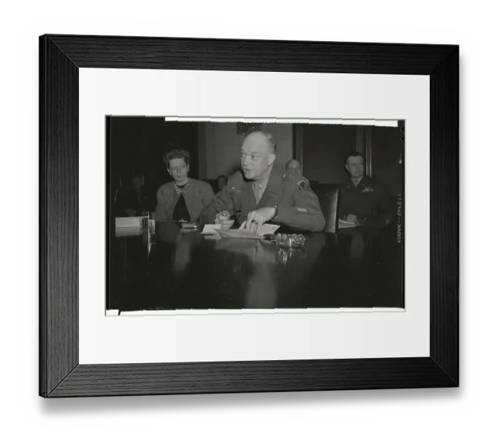 Framed Print : Dwight D. Eisenhower Testifying Framed Print : Dwight D. Eisenhower Testifying