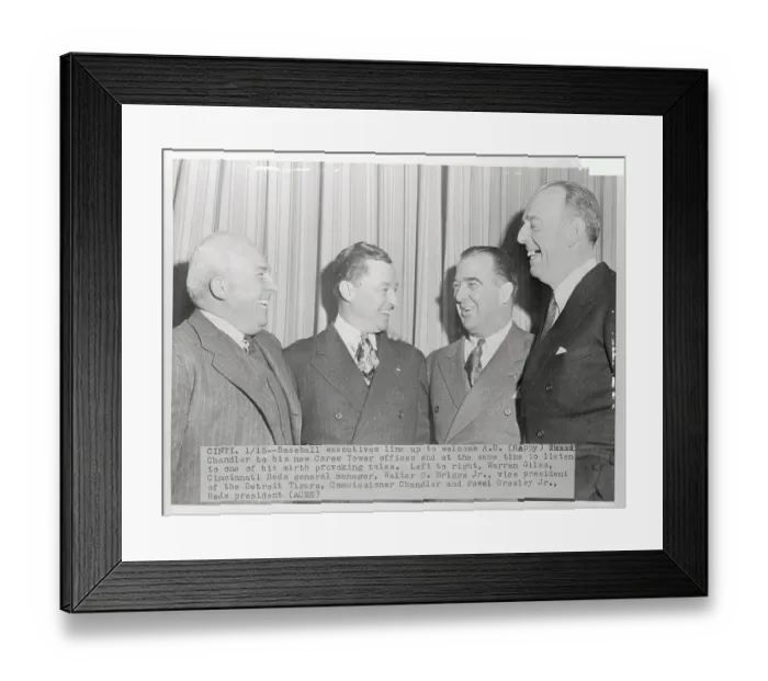 Framed Print : A.B. Chandler with Executives Framed Print : A.B. Chandler with Executives