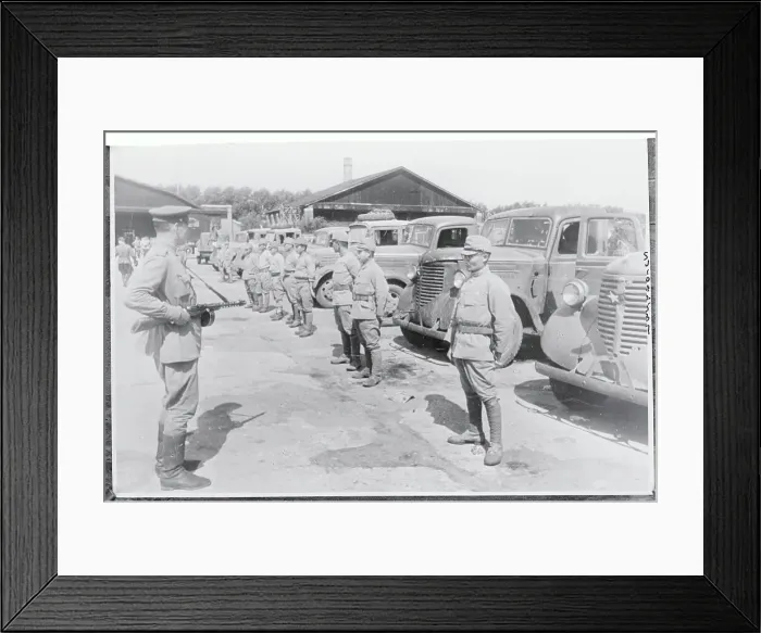 Framed Print : Captured Japanese Soldiers Framed Print : Captured Japanese Soldiers