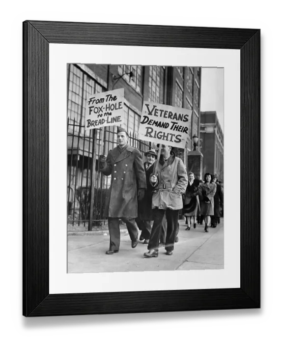 Framed Print : Workers on Strike Framed Print : Workers on Strike
