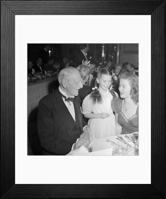 Framed Print : Shirley Temple with Others Framed Print : Shirley Temple with Others
