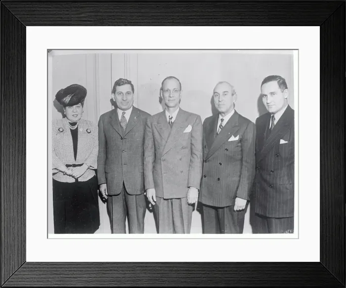 Framed Print : Portrait of Minerva Bernardino with Others Framed Print : Portrait of Minerva Bernardino with Others