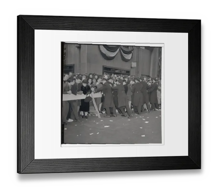 Framed Print : Scene at Victory Parade Framed Print : Scene at Victory Parade