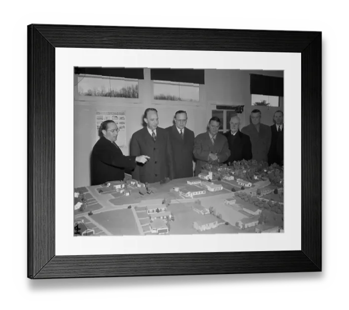 Framed Print : New Government Housing Framed Print : New Government Housing