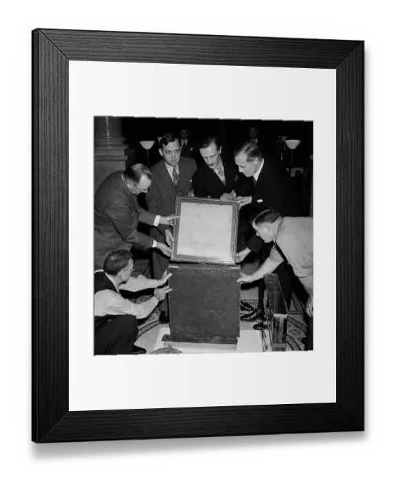 Framed Print : Magna Carta Being Sent to England Framed Print : Magna Carta Being Sent to England