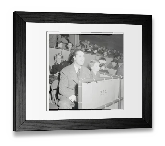 Framed Print : Don Ameche with Son Framed Print : Don Ameche with Son