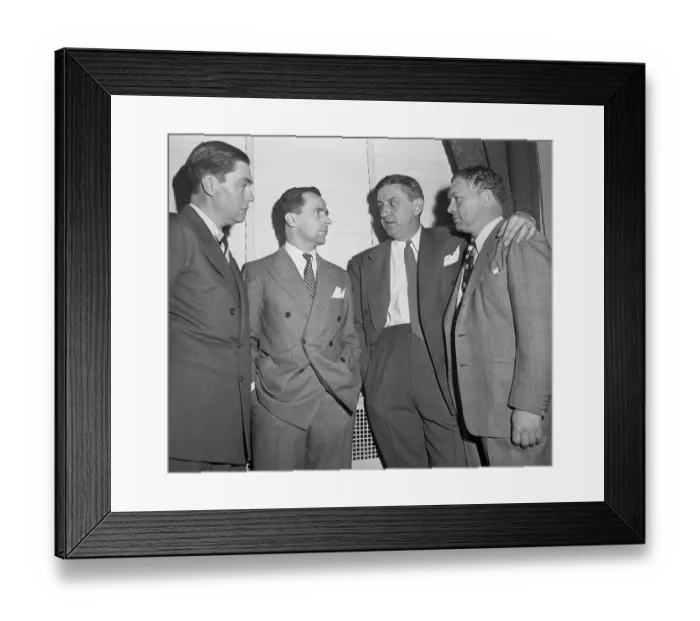 Framed Print : Football Authorities at Meeting Framed Print : Football Authorities at Meeting