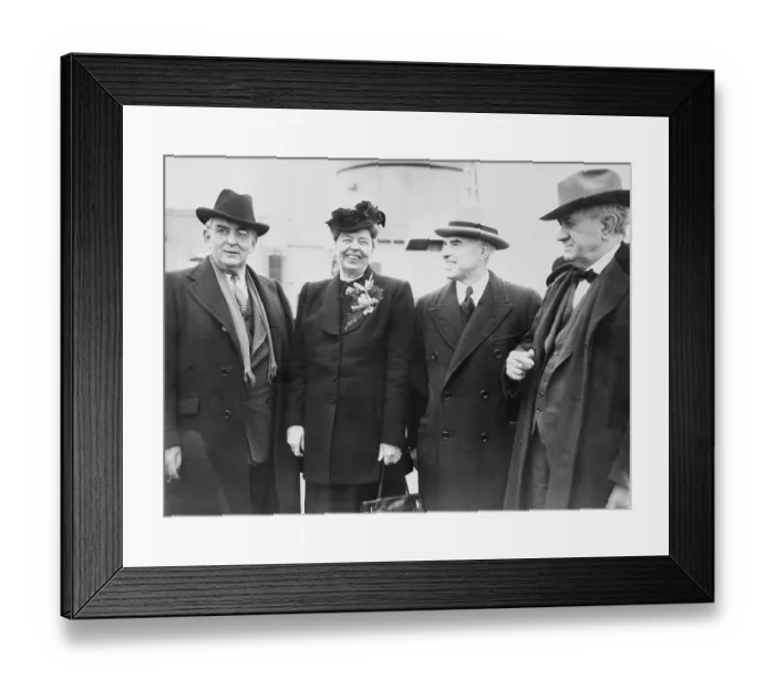 Framed Print : Eleanor Roosevelt with UNO Delegates Framed Print : Eleanor Roosevelt with UNO Delegates