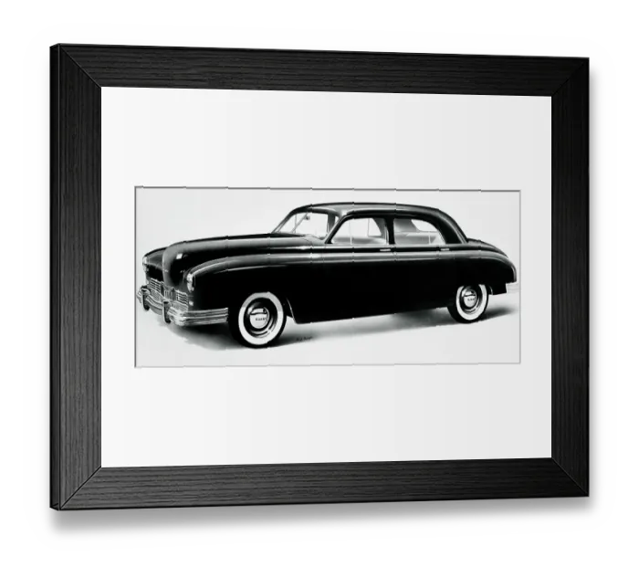 Framed Print : The Kaiser Automobile Framed Print : The Kaiser Automobile