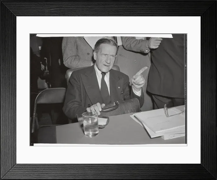 Framed Print : Stephen Wise Testifying at Hearing Framed Print : Stephen Wise Testifying at Hearing