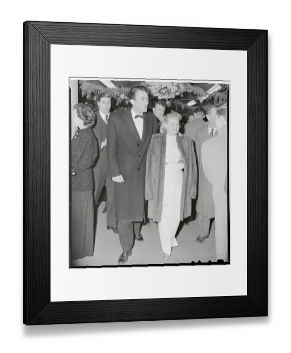 Framed Print : Gregory Peck and His Wife Attending a Premiere Framed Print : Gregory Peck and His Wife Attending a Premiere