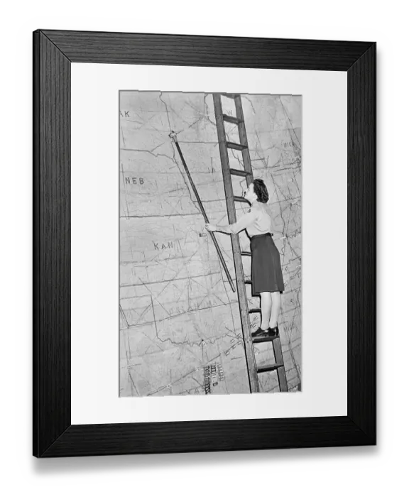 Framed Print : Army Control Room Framed Print : Army Control Room