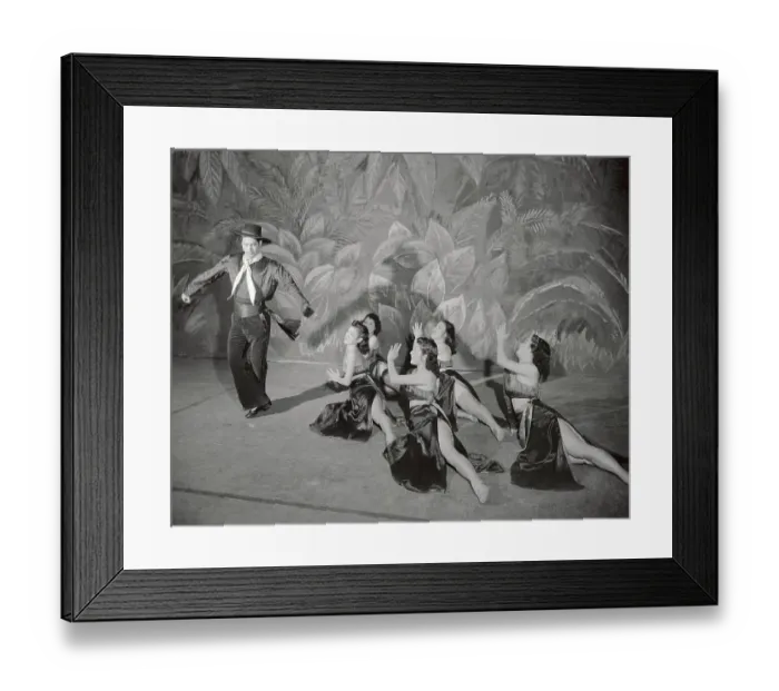 Framed Print : Scene from Japanese Musical Framed Print : Scene from Japanese Musical