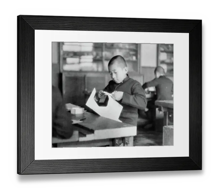Framed Print : Crown Prince Akihito at the Peer School Framed Print : Crown Prince Akihito at the Peer School