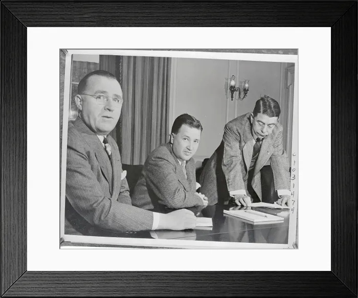 Framed Print : Henry Ford with Executives