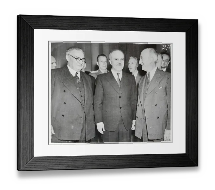 Framed Print : Foreign Minister Conference Framed Print : Foreign Minister Conference