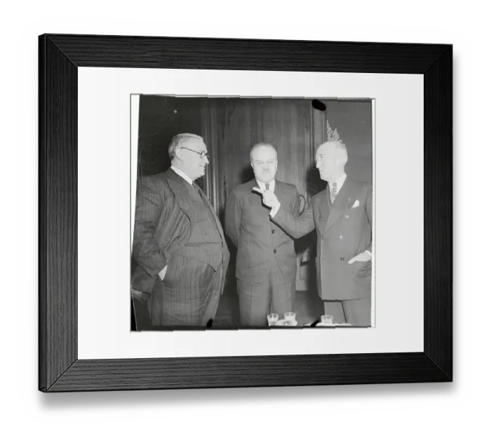 Framed Print : Conference of Foreign Ministers Framed Print : Conference of Foreign Ministers