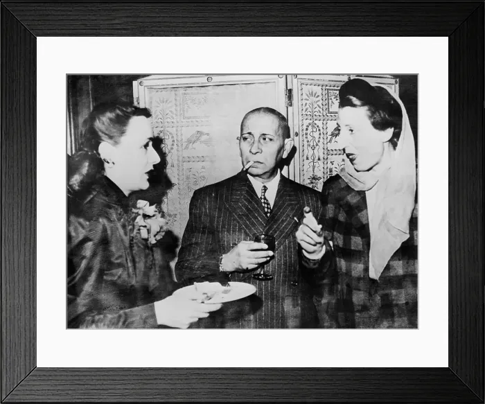 Framed Print : Portrait of Eric von Stroheim Framed Print : Portrait of Eric von Stroheim