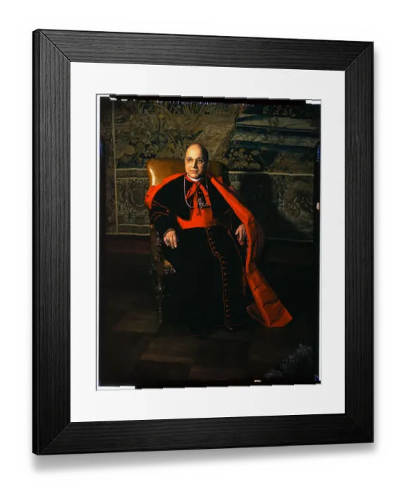 Framed Print : Portrait of Cardinal Preysing Framed Print : Portrait of Cardinal Preysing