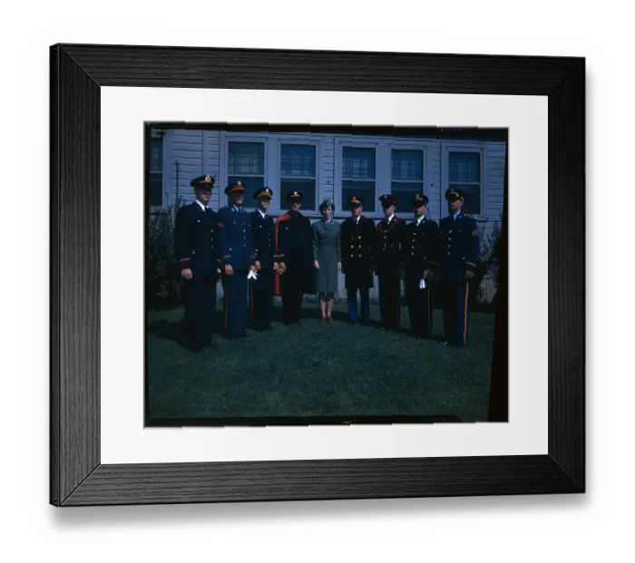 Framed Print : Soldiers Wearing Full Uniform Framed Print : Soldiers Wearing Full Uniform