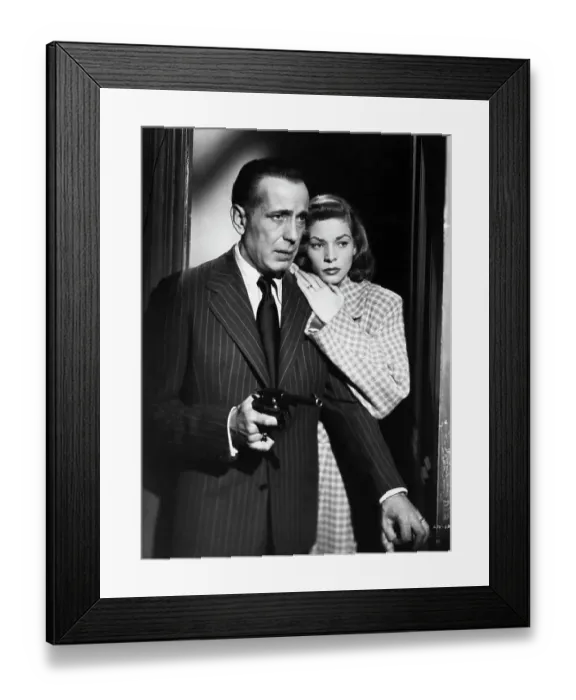 Framed Print : Humphrey Bogart and Lauren Bacall Framed Print : Humphrey Bogart and Lauren Bacall