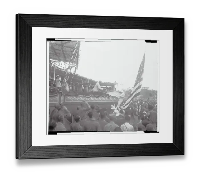 Framed Print : Citizens Acknowledging US Flag Ceremony Framed Print : Citizens Acknowledging US Flag Ceremony