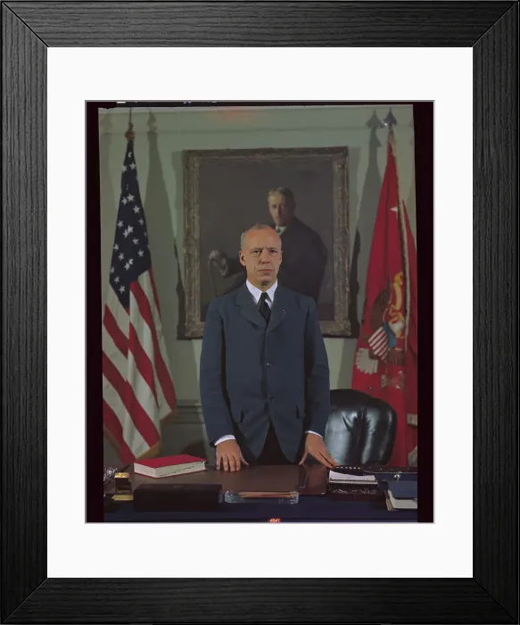Framed Print : Robert Patterson in His Office Framed Print : Robert Patterson in His Office
