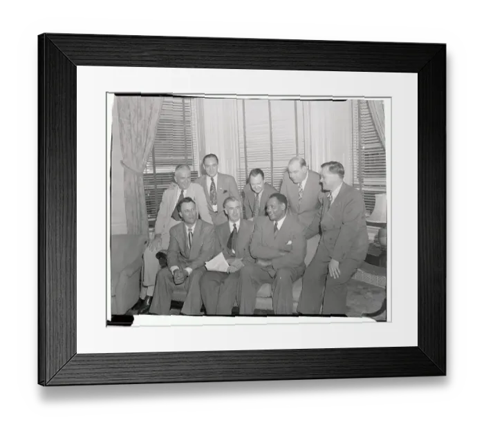 Framed Print : Paul Robeson Attending Philadelphia Convention