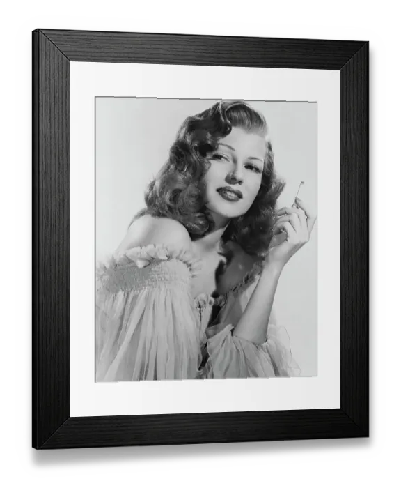 Framed Print : Actress Rita Hayworth Framed Print : Actress Rita Hayworth