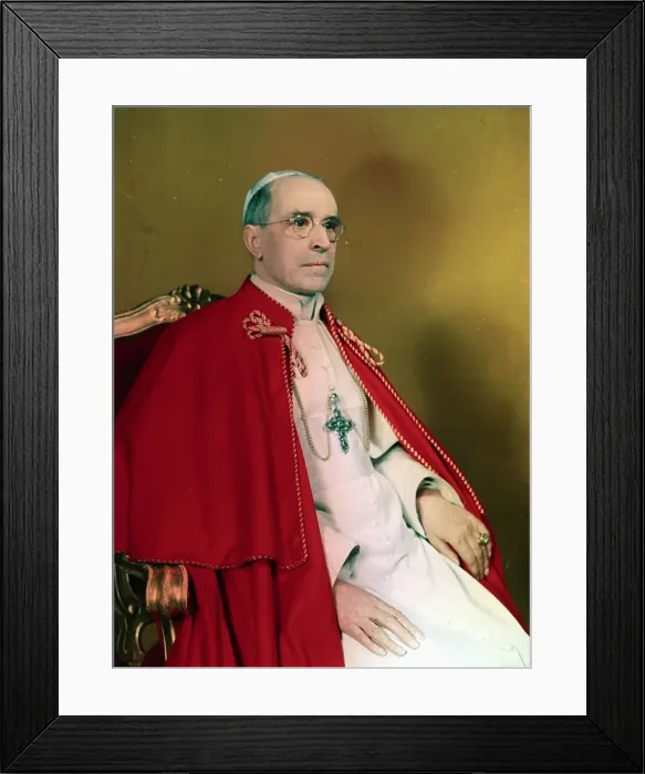 Framed Print : Pope Pius XII Framed Print : Pope Pius XII