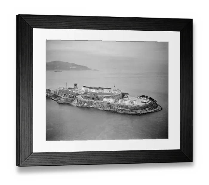 Framed Print : View of Alcatraz Framed Print : View of Alcatraz