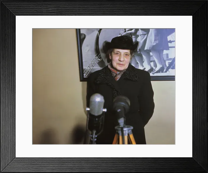 Framed Print : Physicist Dr. Lise Meitner Framed Print : Physicist Dr. Lise Meitner