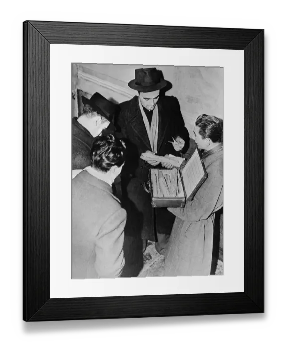 Framed Print : Boy Selling Bread Illegally Framed Print : Boy Selling Bread Illegally