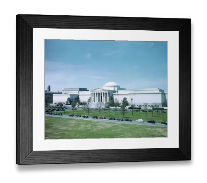 Framed Print : View of National Gallery of Art in Washington DC Framed Print : View of National Gallery of Art in Washington DC