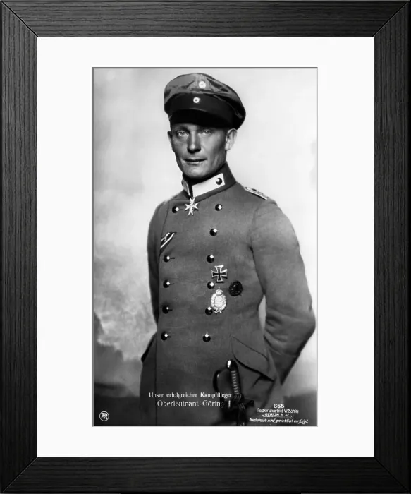 Framed Print : German Air Force Lieutenant Hermann Goering Framed Print : German Air Force Lieutenant Hermann Goering