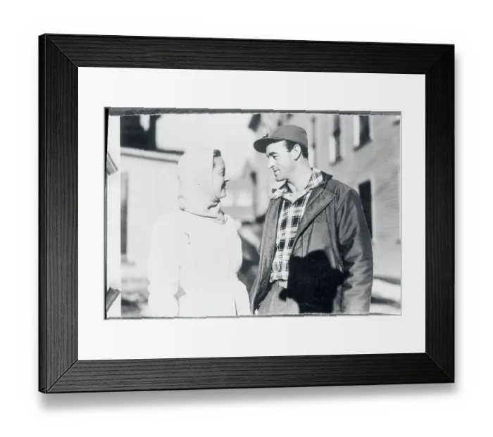 Framed Print : Actress Bette Davis Talking With New Husband William Sherry Framed Print : Actress Bette Davis Talking With New Husband William Sherry