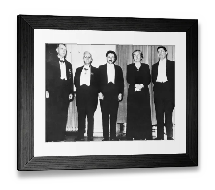 Framed Print : Nobel Prize Winners of 1945