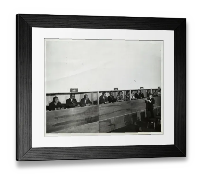 Framed Print : Interpreters Waiting For Speech Framed Print : Interpreters Waiting For Speech