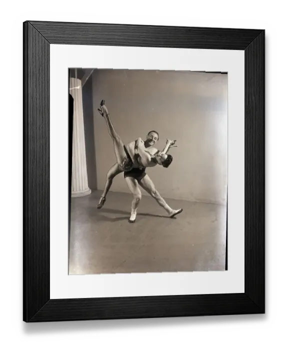 Framed Print : Mario Naldi Dancing with Mary Raye Framed Print : Mario Naldi Dancing with Mary Raye
