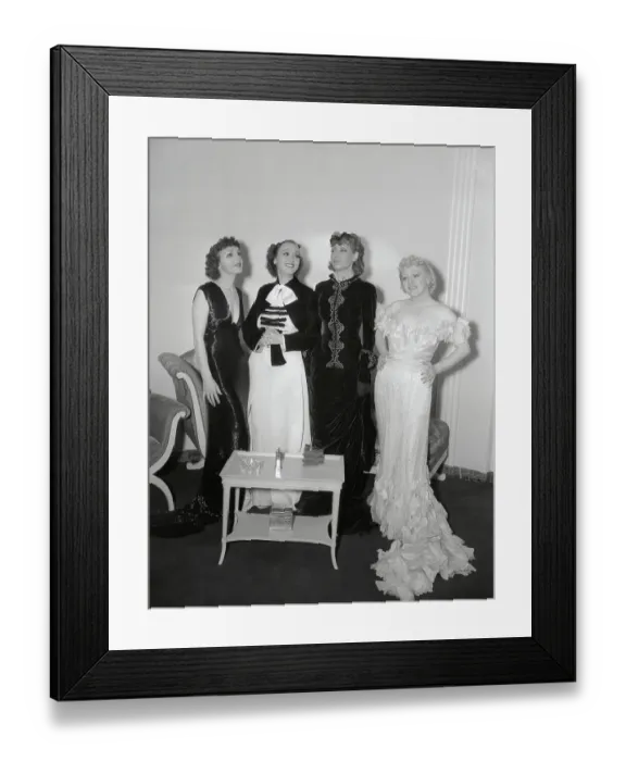Framed Print : Doubles of Screen Sirens Framed Print : Doubles of Screen Sirens