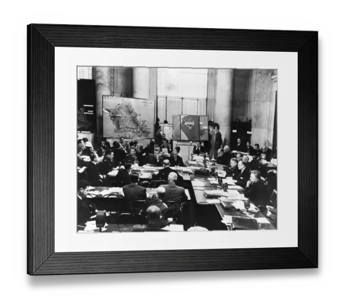 Framed Print : Seated Group at Pearl Harbor Hearings Framed Print : Seated Group at Pearl Harbor Hearings
