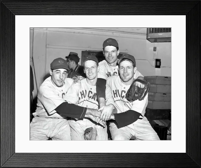 Framed Print : Chicago Cubs Star Players Framed Print : Chicago Cubs Star Players