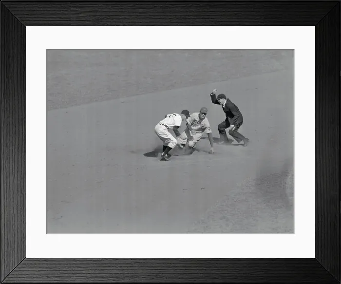 Framed Print : 1945 World Series Baseball Game