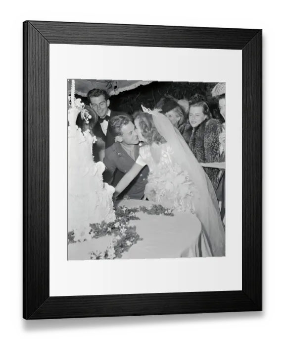 Framed Print : Shirley Temple at Wedding Framed Print : Shirley Temple at Wedding