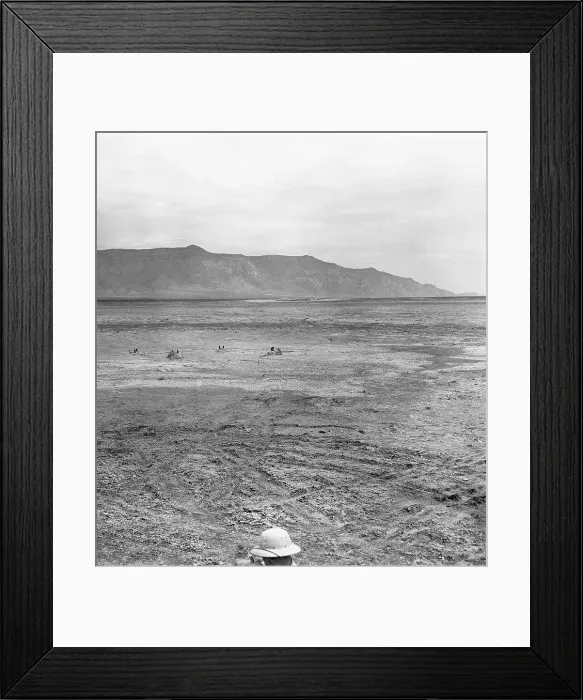Framed Print : Atomic Bomb Test Site Framed Print : Atomic Bomb Test Site